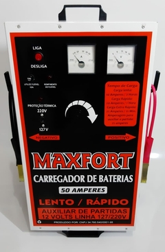 Carregador de baterias 50A. MX2 Maxfort - loja online