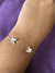 Bracelete 2 borboletas