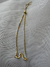 Pulseira ajustável onda dourado - comprar online