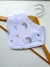 Kit Babador + Fraldinha Céu com Nuvens - comprar online