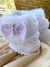 Sapatinho Botinha em Tricot Branco na internet