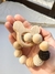 Brinquedo e Mordedor em Madeira e Tricô Montessori - Urso - comprar online