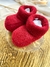 Sapatinho Dobrinha em Tricot Vermelho - comprar online