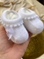 Sapatinho em Tricot com Lacinho