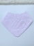 Duo Babadores Florzinhas Rosa - Fuzarte Baby
