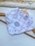 Kit Babador + Fraldinha Safári Grid - comprar online