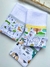 Kit de Fraldinhas Bichos da Selva