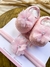 Kit Sapatinho em Tricot + Faixinha | Florzinha - Fuzarte Baby