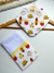 Kit Babador + Fraldinha Comidinhas