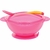 Kit Prato Bowl com Tampa e Colher Termossensível Buba | Rosa