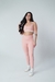 Calça Legging Duo Rosê com Branco - comprar online