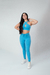 Calça Confort Azul Turquesa - comprar online