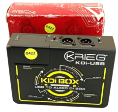 KDi-Box USB, Caja directa Activa (0422)