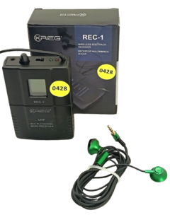 REC-1,Body pack In-Ear Inalambrico (0428)