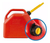 BIDON PLASTICO SCEPTER C/SURTIDOR 5LTS ROJO - comprar online