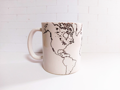 Taza planisferio