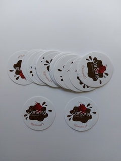 Stickers redondos 5x5 cm - comprar online