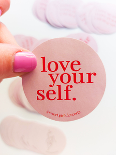 Stickers redondos 5x5 cm - ALL FOR YOU Y LE