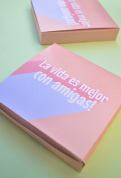 CAJA CON 6 CHOCOLATINES - ALL FOR YOU Y LE