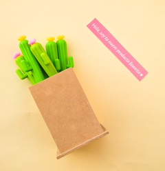 Lapicera - Cactus - comprar online