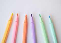 Fibras trazo fino - Pastel - comprar online