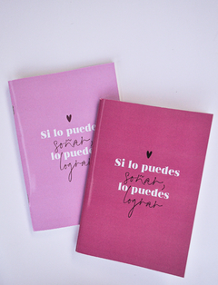 Cuadernito abrochado - Si lo puedes soñar - comprar online
