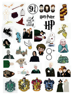 STICKERS - HARRY POTTER - comprar online