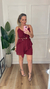 Vestido curto boho - Anna Store Loja