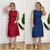 Vestido com cinto