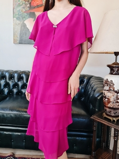 Vestido de gasa importado nuevo