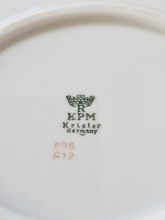 Guisera porcelana alemana KPM - Lo que el tiempo nos dejó