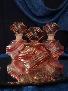 Set de toilette vintage 3 piezas