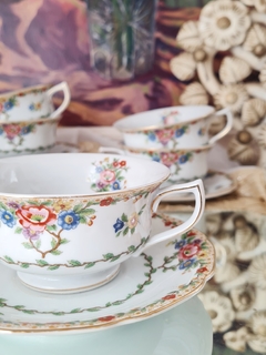 Duos de te porcelana japonesa pintado a mano - comprar online