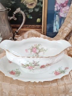 Salsera francesa Limoges con presentoire - comprar online