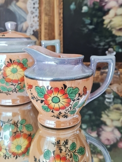 Lechera loza japonesa pintada a mano - comprar online