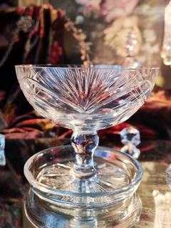 Pomeleras fino cristal tallado