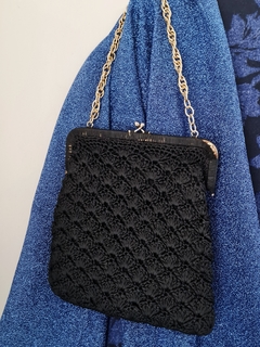 Cartera vintage tejida