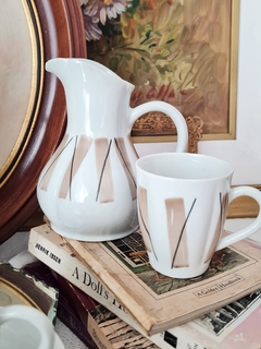 Juego de café porcelana Magdalena - tienda online