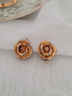 Aros clip golden rose