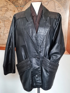 Campera vintage de cuero - comprar online