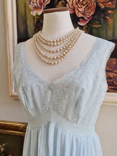 Lencero vintage plisado. T.L
