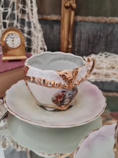 2 Dúos de café alemanes estilo isabelino en internet