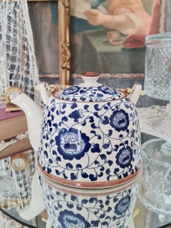 Tetera de porcelana china con infusor - tienda online