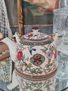 Tetera porcelana china con infusor