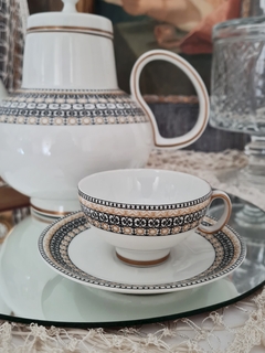 Set de café porcelana Verbano. 5 duos