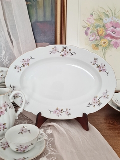 Fuente chica Verbano Flor de durazno