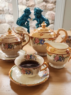 Juego de té japones pintado a mano - comprar online