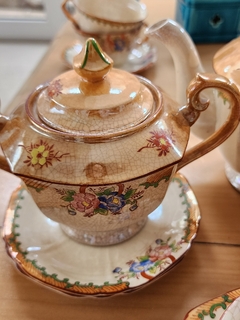 Imagen de Juego de té japones pintado a mano