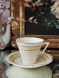 Dúo de té inglés Wood's Ivory