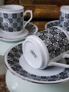 Duos de cafe de porcelana, 12 disponibles en internet